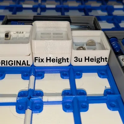 Khay lưu trữ pin LR44 Gridfinity (Gridfinity LR44 Battery Storage)