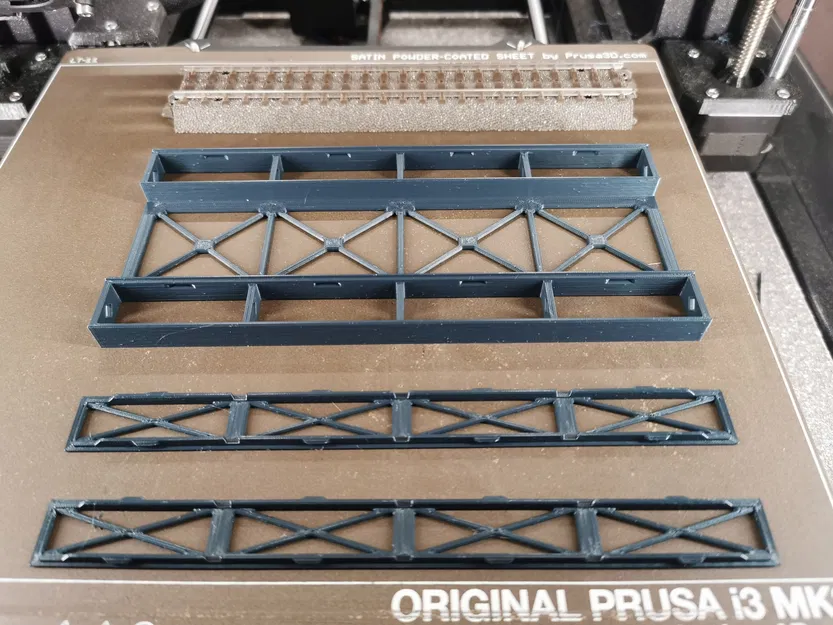 Cầu dầm thép modular Märklin H0 Rail-C thẳng 172mm (nhiều phần) - Image 3