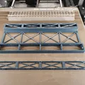 Cầu dầm thép modular Märklin H0 Rail-C thẳng 172mm (nhiều phần) - Thumbnail 4