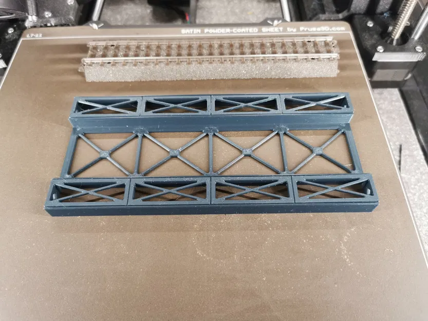 Cầu dầm thép modular Märklin H0 Rail-C thẳng 172mm (nhiều phần) - Image 5