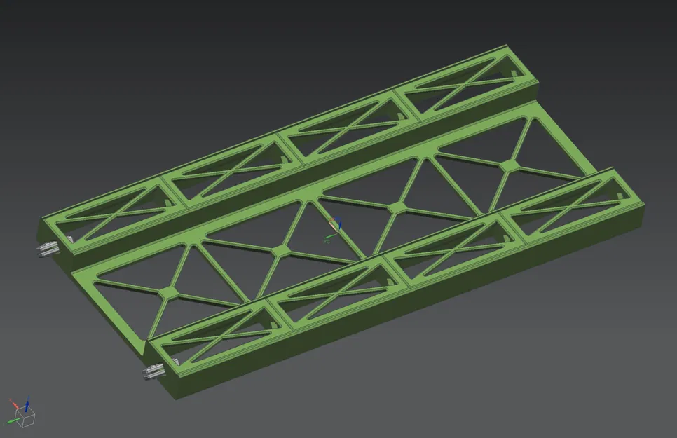 Cầu dầm thép modular Märklin H0 Rail-C thẳng 172mm (nhiều phần) - Image 7