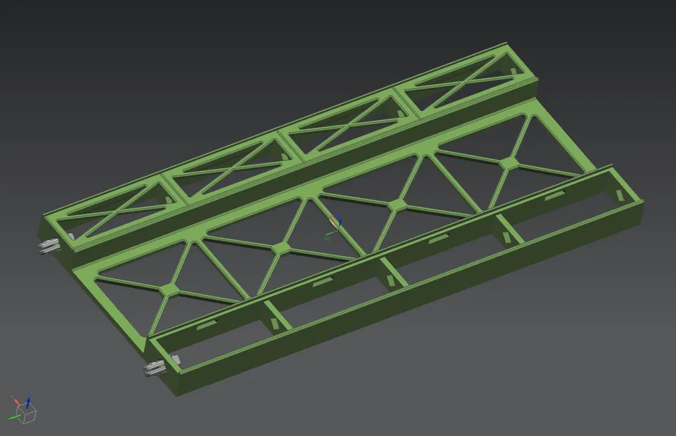 Cầu dầm thép modular Märklin H0 Rail-C thẳng 172mm (nhiều phần) - Image 8
