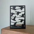 Chặn Sách Đàn Vịt Bay Tối Giản (Flying Ducks Bookend) - Thumbnail 1