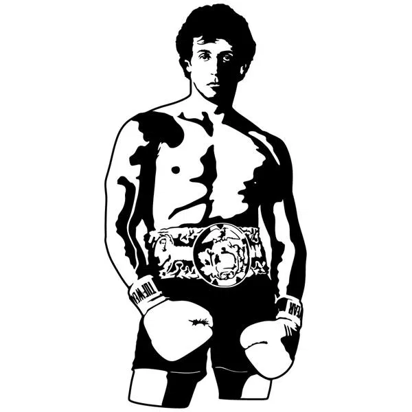 Tượng Vô Địch Boxing Trên Đế Võ Đài Vuông – Trưng Bày Phong Cách Cúp - Image 1
