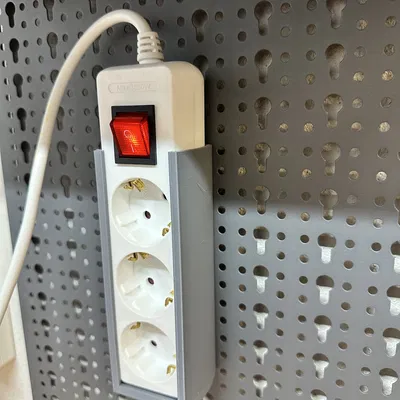 Giá đỡ ổ cắm điện cho pegboard Küpper (Lochwand/Lochblech)
