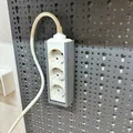 Giá đỡ ổ cắm điện cho pegboard Küpper (Lochwand/Lochblech) - Thumbnail 2