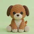 Chó Đan Len Dễ Thương (Cute Knitted Dog) - Thumbnail 1