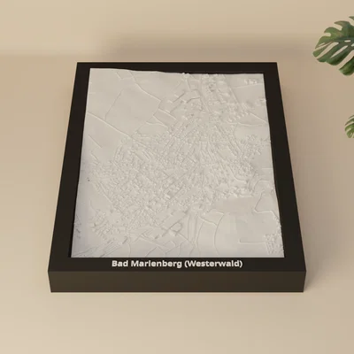 Bad Marienberg (Westerwald), Đức - Mô hình thu nhỏ 3D