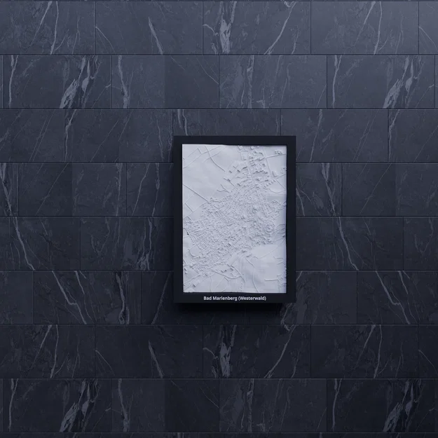 Bad Marienberg (Westerwald), Đức - Mô hình thu nhỏ 3D - Image 5