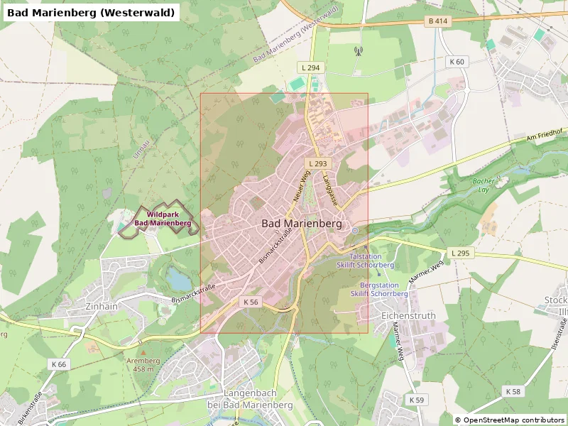 Bad Marienberg (Westerwald), Đức - Mô hình thu nhỏ 3D - Image 8