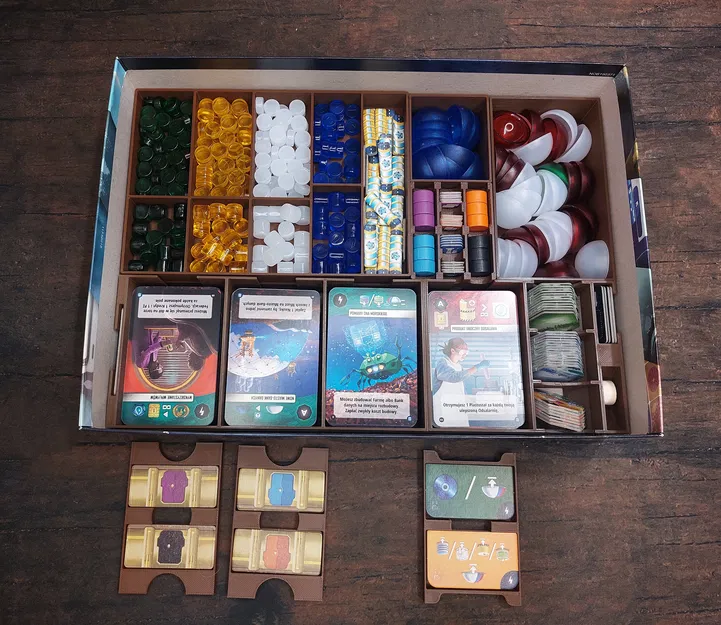 Khay Insert Underwater Cities (đủ tất cả expansion) - Image 5