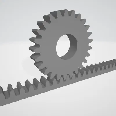 Bộ bánh răng Rack and Pinion