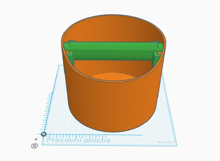 Hộp gõ bã cà phê (coffee knockbox) – krabička na kávovou sedlinu - Image 1