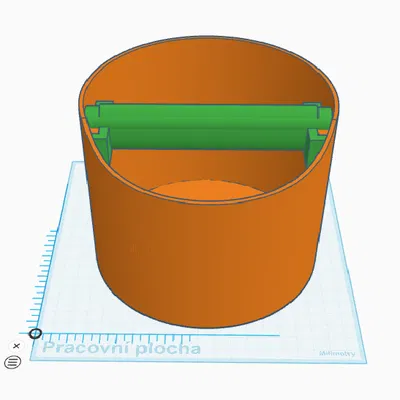 Hộp gõ bã cà phê (coffee knockbox) – krabička na kávovou sedlinu