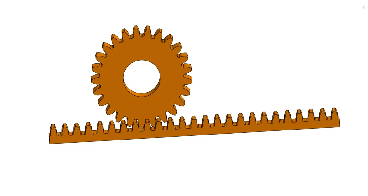 Bộ bánh răng Rack and Pinion - Image 3