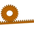 Bộ bánh răng Rack and Pinion - Thumbnail 3