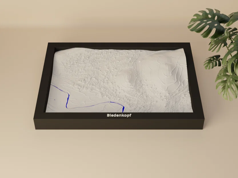 Biedenkopf, Đức - Mô hình thu nhỏ 3D - Image 2