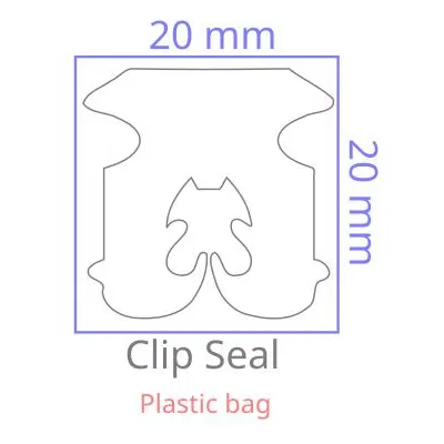 Kẹp Seal cho túi nhựa (Clip Seal for Plastic bags) - Image 3