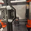 Tay nắm cửa Prusa enclosure có lỗ khoan gắn ổ khóa - Thumbnail 2