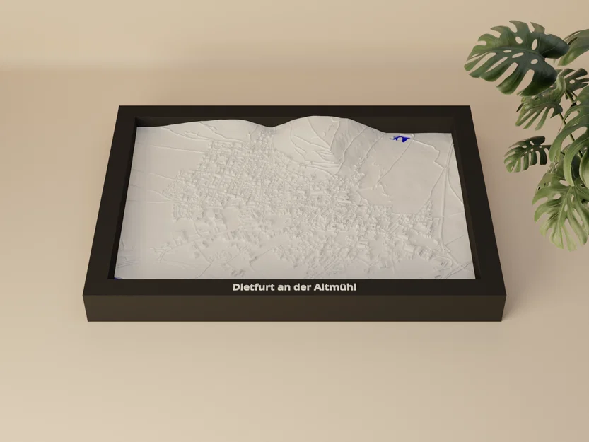 Dietfurt an der Altmühl, Đức – 3D Miniature - Image 1