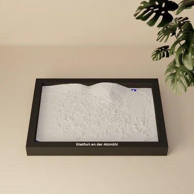 Dietfurt an der Altmühl, Đức – 3D Miniature