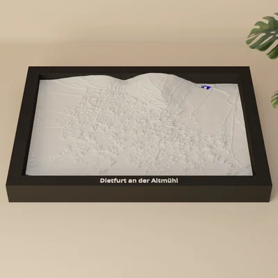 Dietfurt an der Altmühl, Đức – 3D Miniature