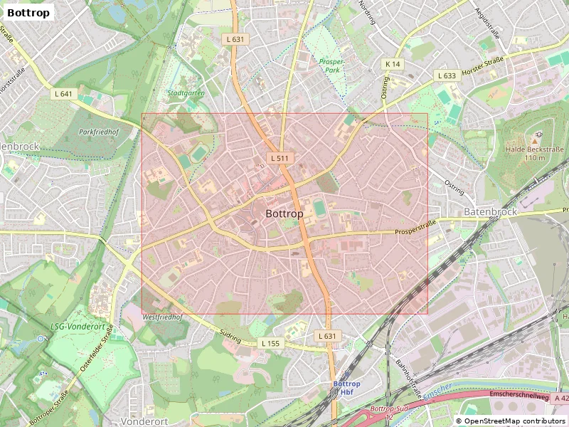 Bottrop, Đức - Mô hình thu nhỏ 3D địa hình - Image 8