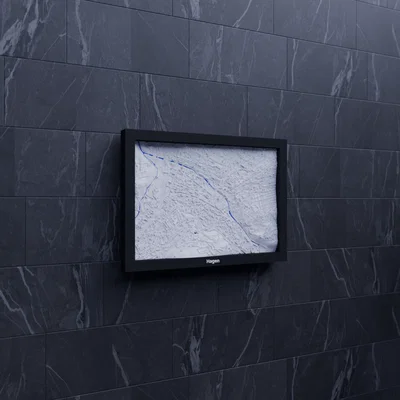 Hagen, Germany - 3D Miniature (Mô hình địa hình in 3D)