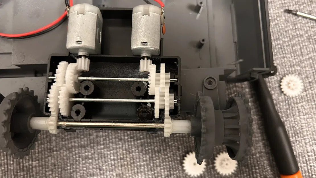 Bánh răng spur 20T-8T cho Heng Long Tiger I RC Tank 1:24 - Image 3