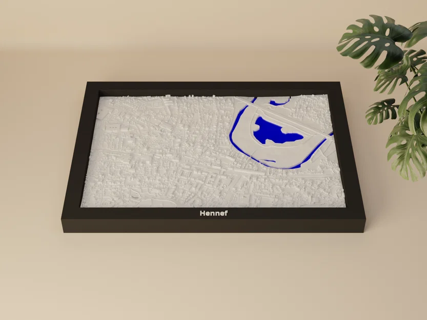 Hennef, Đức - Mô hình thu nhỏ 3D - Image 1
