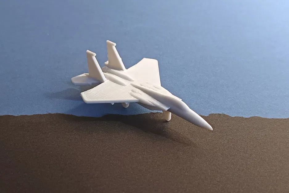 F-15 Eagle micro jet fighter print-in-place (in tại chỗ) - Image 2