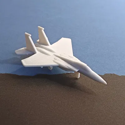 F-15 Eagle micro jet fighter print-in-place (in tại chỗ)