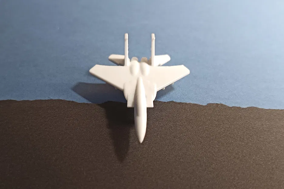 F-15 Eagle micro jet fighter print-in-place (in tại chỗ) - Image 3