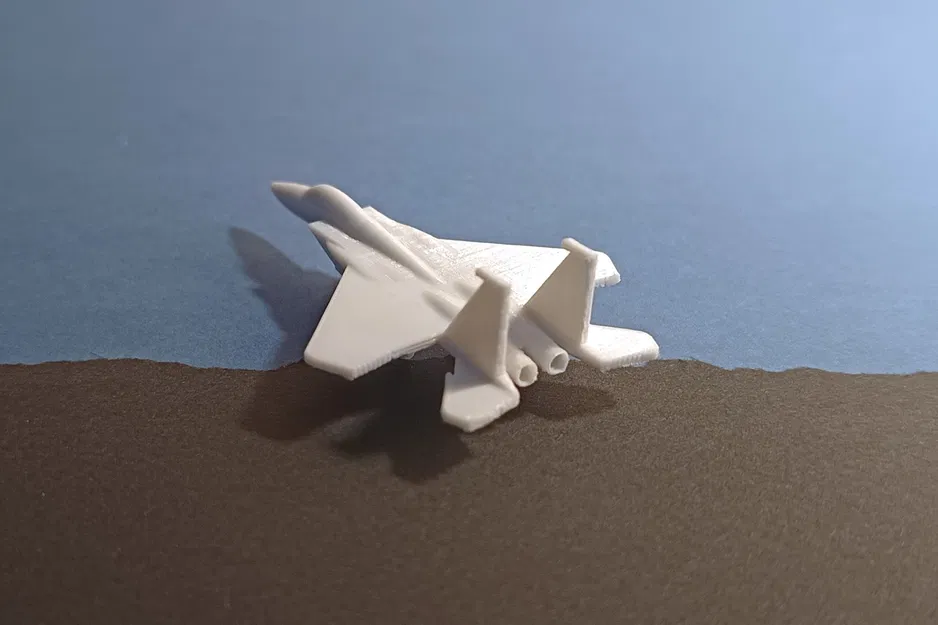 F-15 Eagle micro jet fighter print-in-place (in tại chỗ) - Image 4