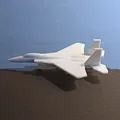 F-15 Eagle micro jet fighter print-in-place (in tại chỗ) - Thumbnail 5