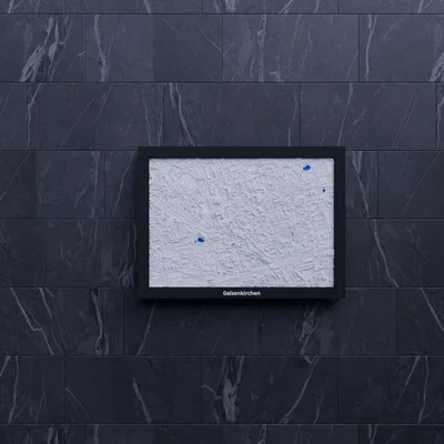 Gelsenkirchen, Đức - Mô hình thu nhỏ 3D