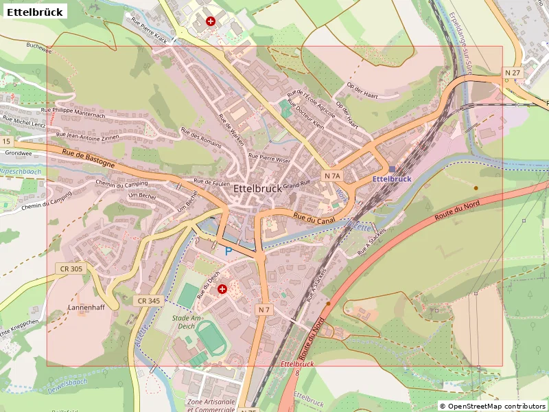 Ettelbrück, Luxembourg - Mô hình 3D thu nhỏ - Image 8