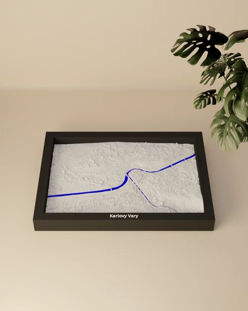 Karlovy Vary, Czechia - Mô hình thu nhỏ 3D - Image 2