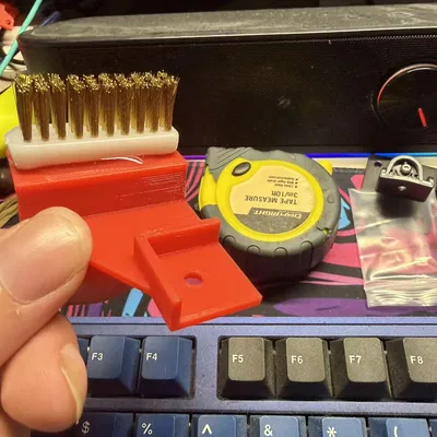 Giá đỡ bàn chải vệ sinh nozzle Neptune 4 có chặn vị trí, KHÔNG CẦN BĂNG KEO