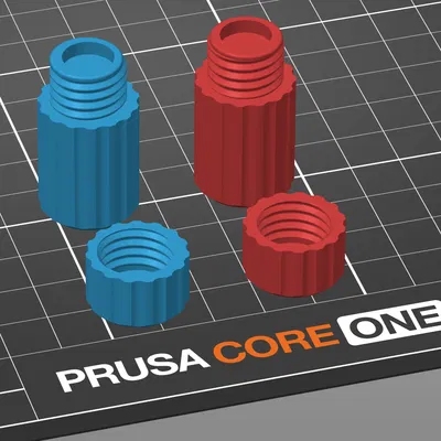 Dụng cụ đặt nam châm 10x3mm có ren in 3D hoạt động