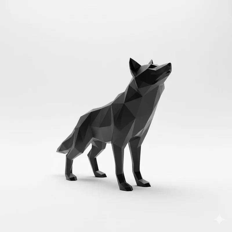 Lobo Low Poly