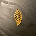 Bông tai hình lá (Leaf earrings) - Thumbnail 2