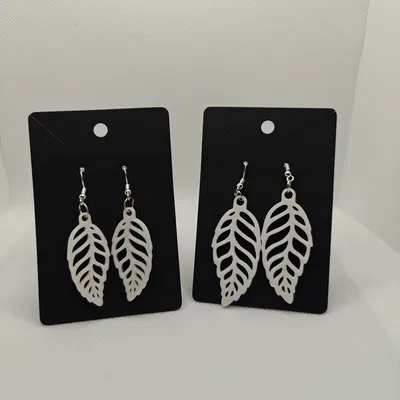 Bông tai hình lá mùa thu (Leaf Earrings Autumn)