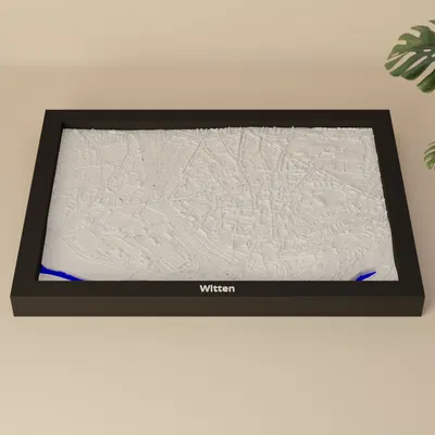 Witten, Đức – Mô hình 3D thu nhỏ