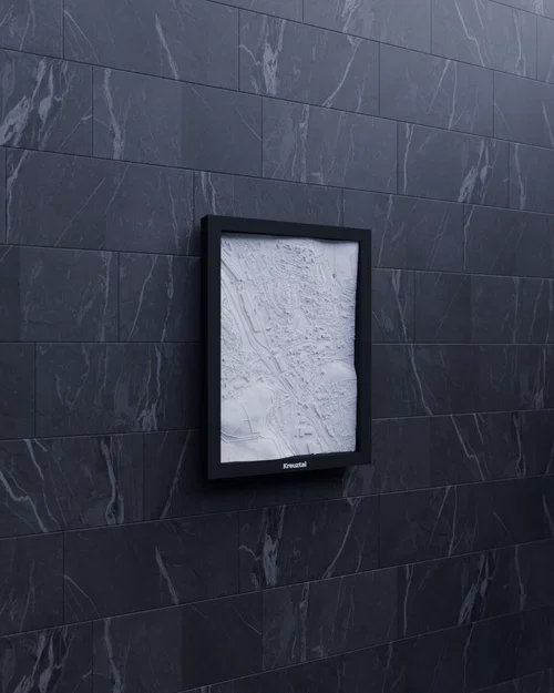 Kreuztal, Đức - Bản thu nhỏ 3D địa hình - Image 2