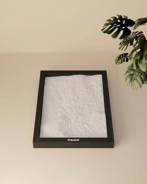 Kreuztal, Đức - Bản thu nhỏ 3D địa hình - Image 4