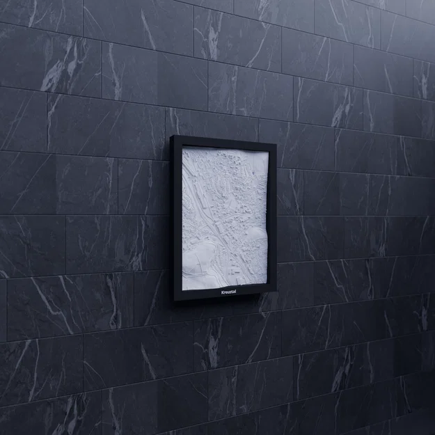 Kreuztal, Đức - Bản thu nhỏ 3D địa hình - Image 7