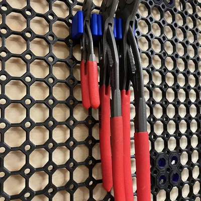 Ngàm gắn Multiboard vuông góc cho kìm nước Knipex Cobra