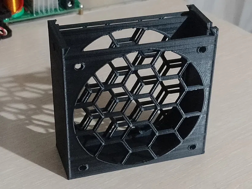 Bộ hút khói 80mm (vỏ cho quạt 80mm, nắp trượt) - Image 2