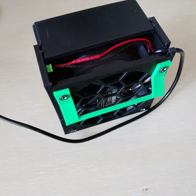 Bộ hút khói 80mm (vỏ cho quạt 80mm, nắp trượt)